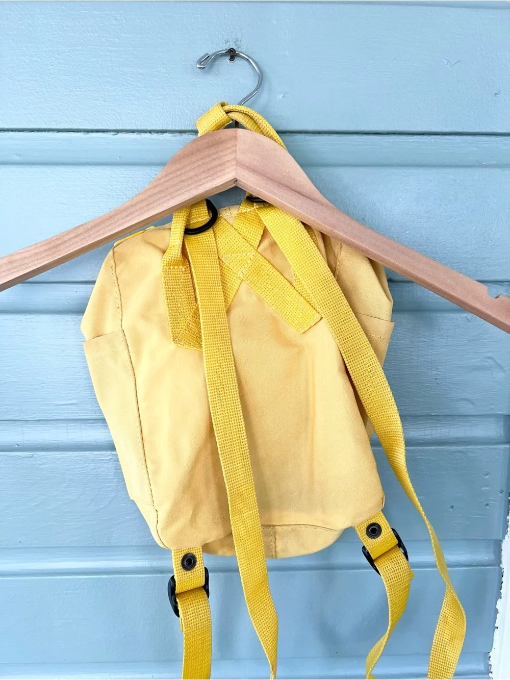 Fjallraven kanken mini backpack yellow school hiking cute commuter bag fall
